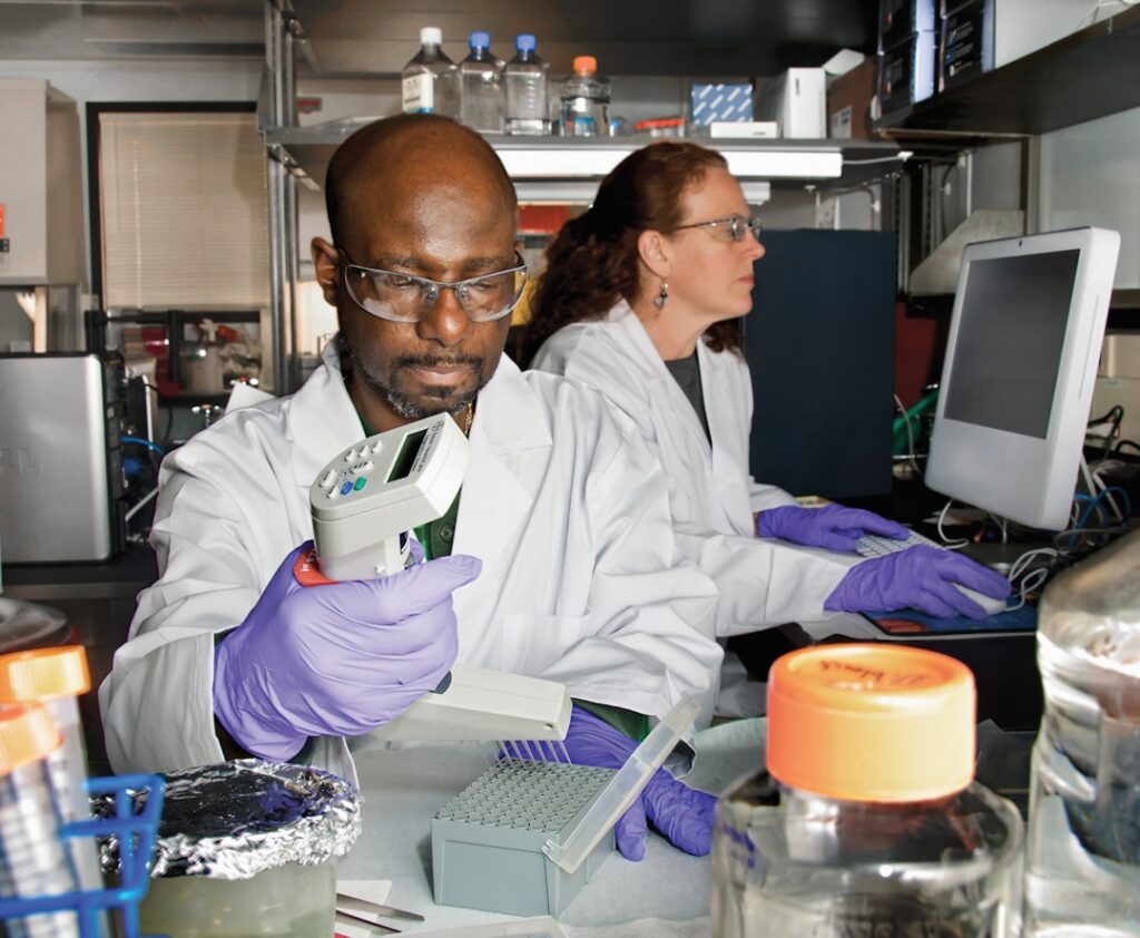 HIV research laboratory — Vitalheros