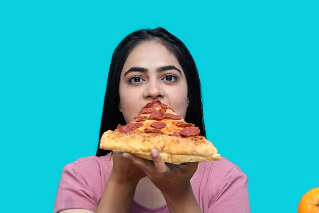 hungry person thinking food — Vitalheros